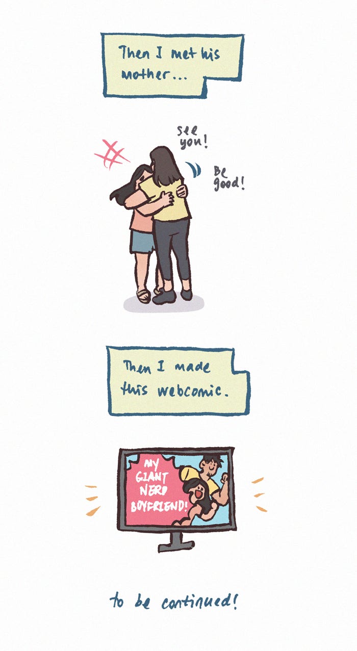 My Giant Nerd Boyfriend 1172: Hugs (3) page 14 - 
