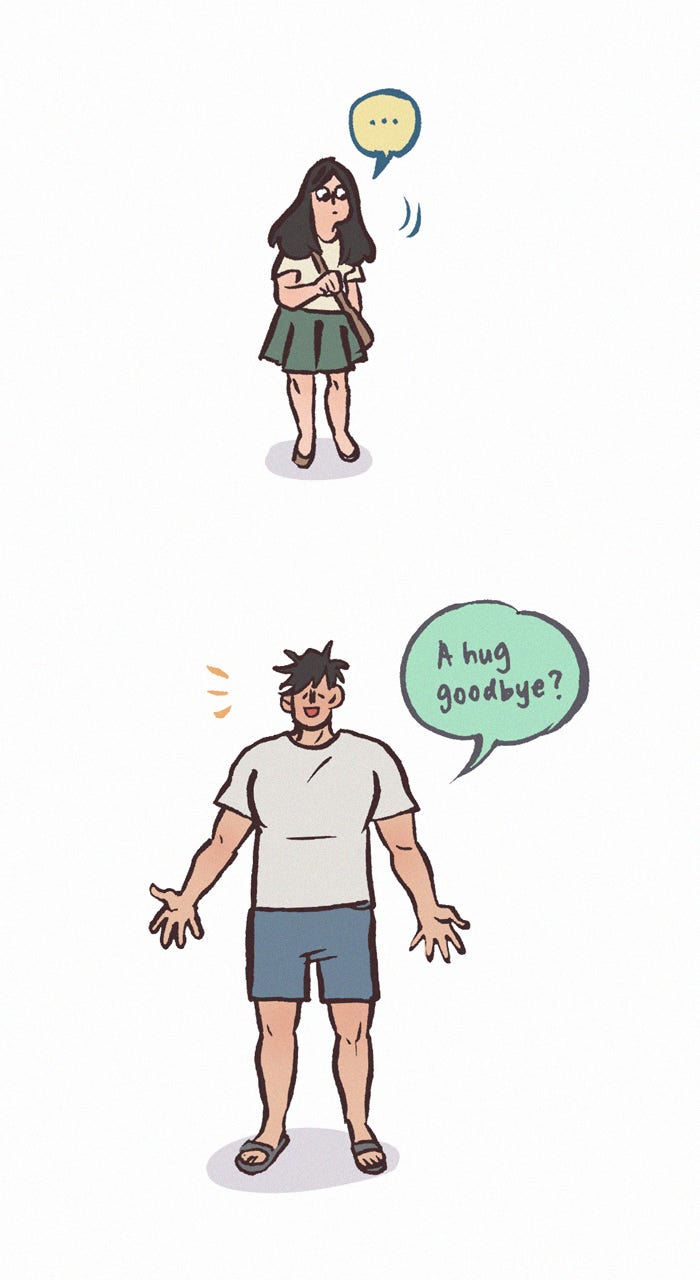 My Giant Nerd Boyfriend 1172: Hugs (3) page 8 - 