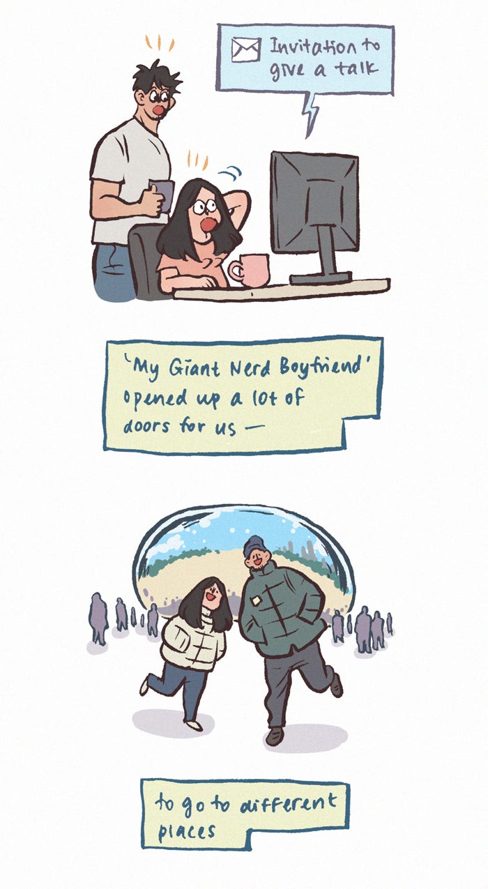 My Giant Nerd Boyfriend 1173: Hugs (4) page 2 - 