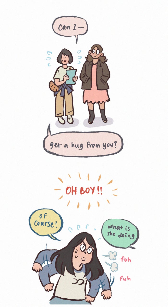 My Giant Nerd Boyfriend 1173: Hugs (4) page 4 - 