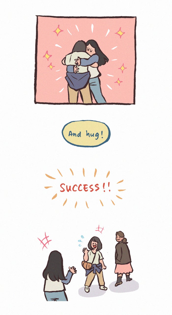 My Giant Nerd Boyfriend 1173: Hugs (4) page 6 - 