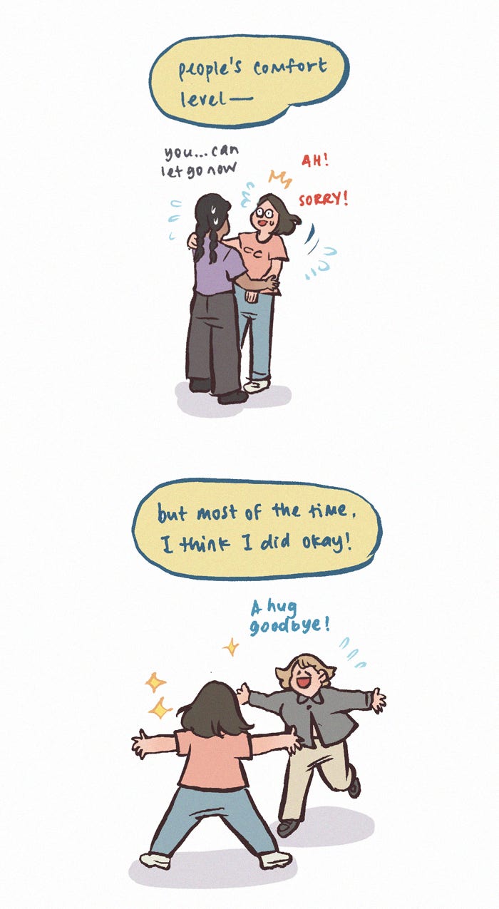 My Giant Nerd Boyfriend 1173: Hugs (4) page 8 - 