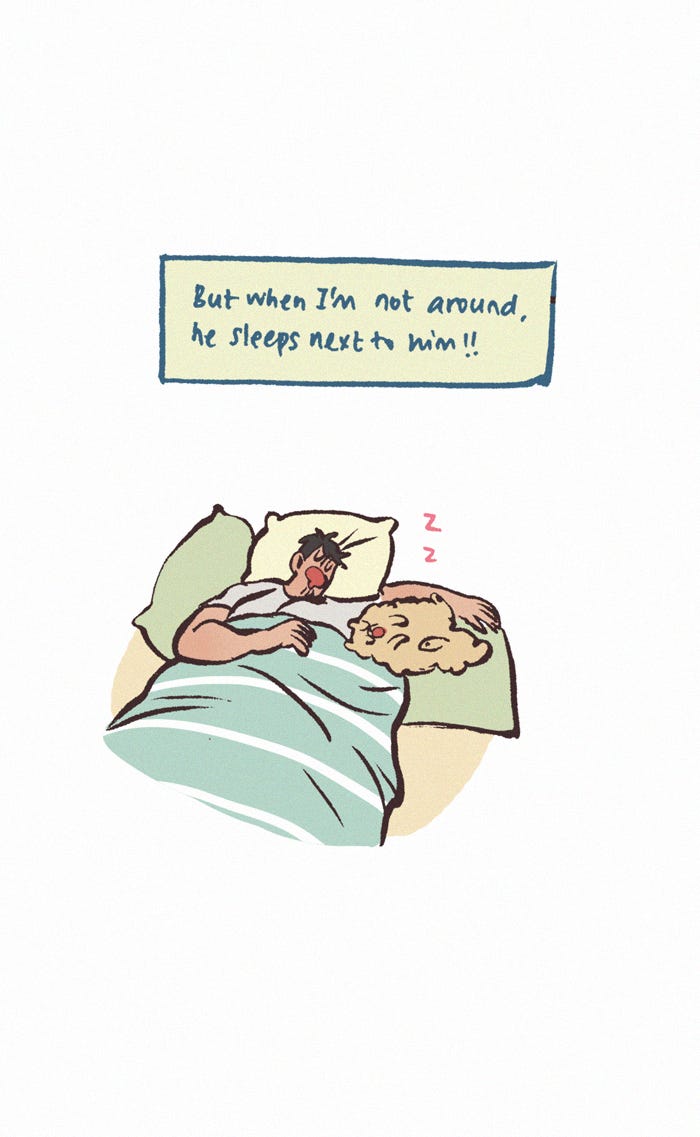 My Giant Nerd Boyfriend 1175: Sleeping page 11 - 