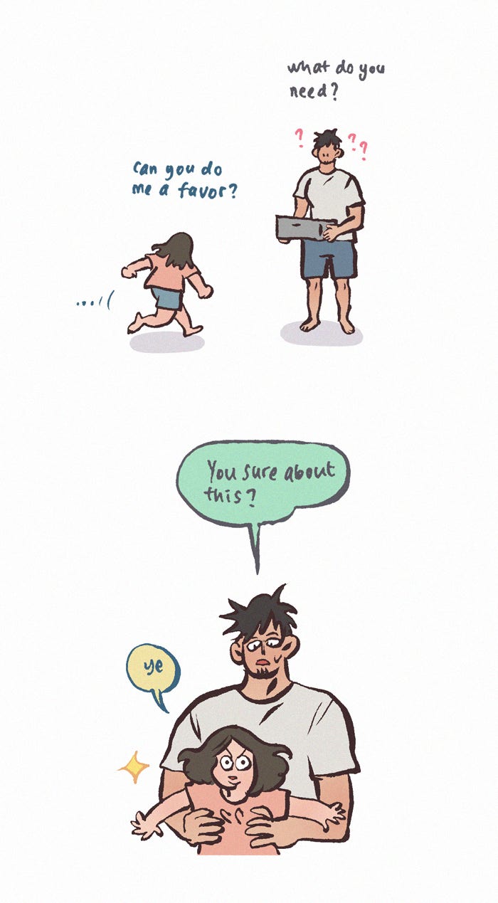 My Giant Nerd Boyfriend 1177: Late page 8 - 