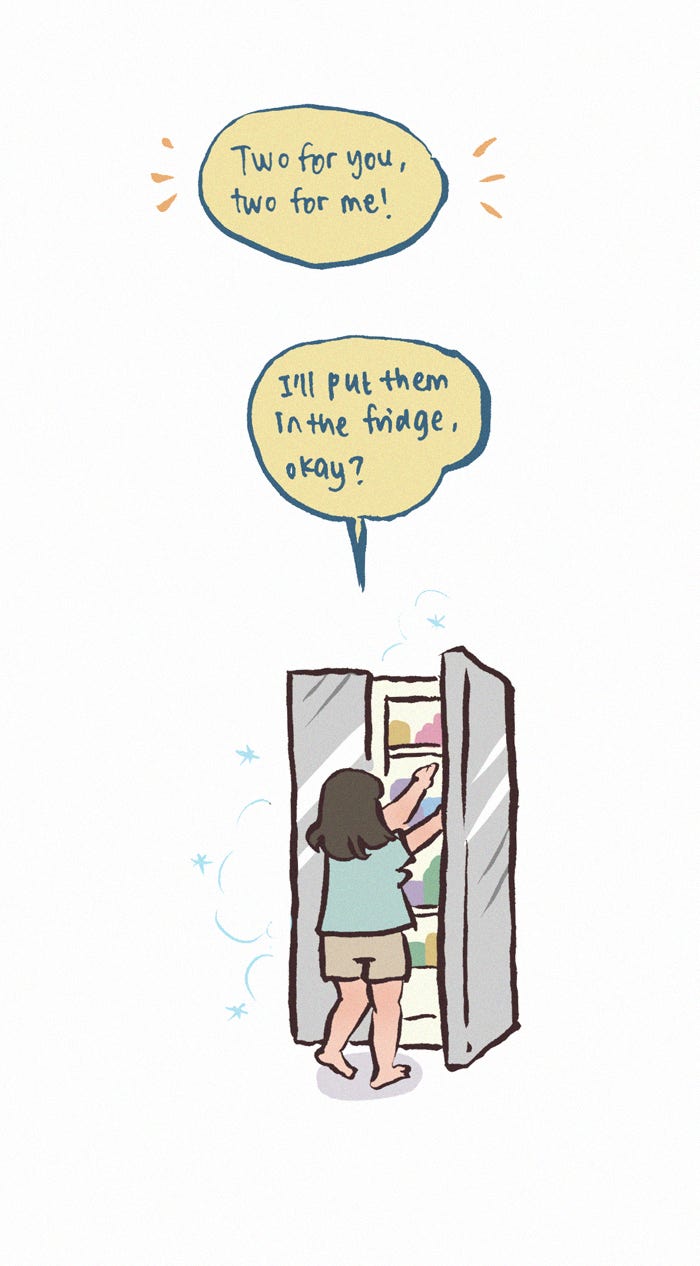 My Giant Nerd Boyfriend 1179: Snack Time page 4 - 