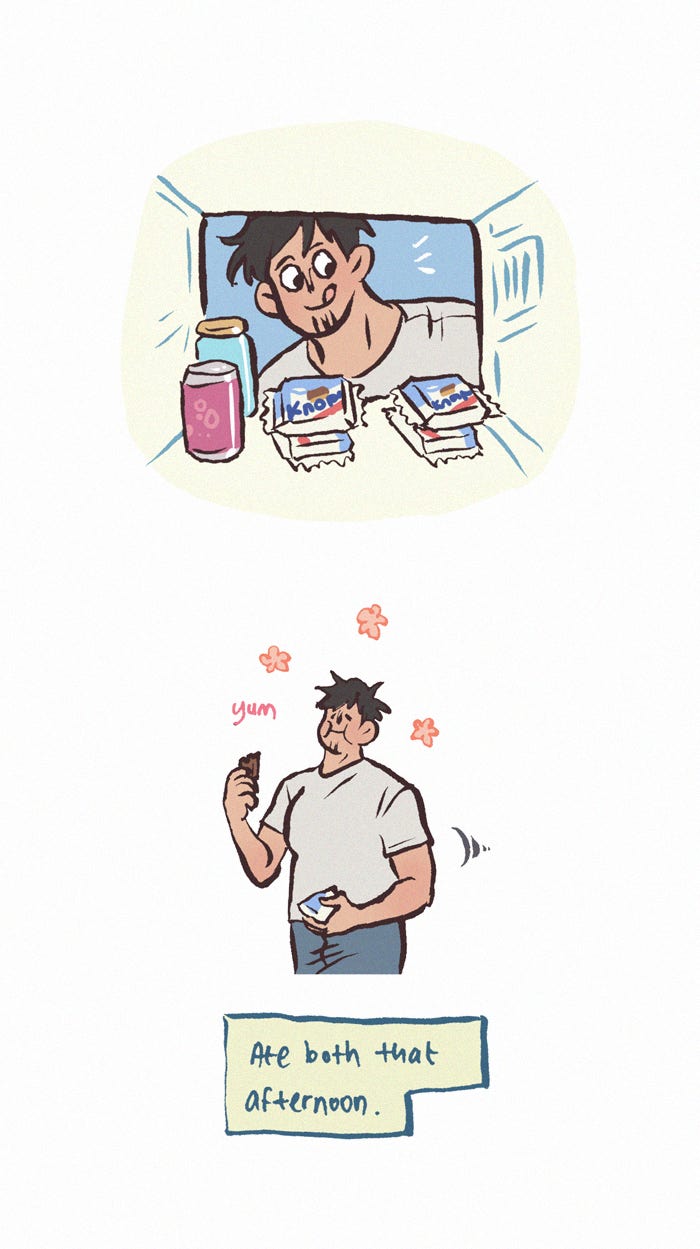 My Giant Nerd Boyfriend 1179: Snack Time page 5 - 
