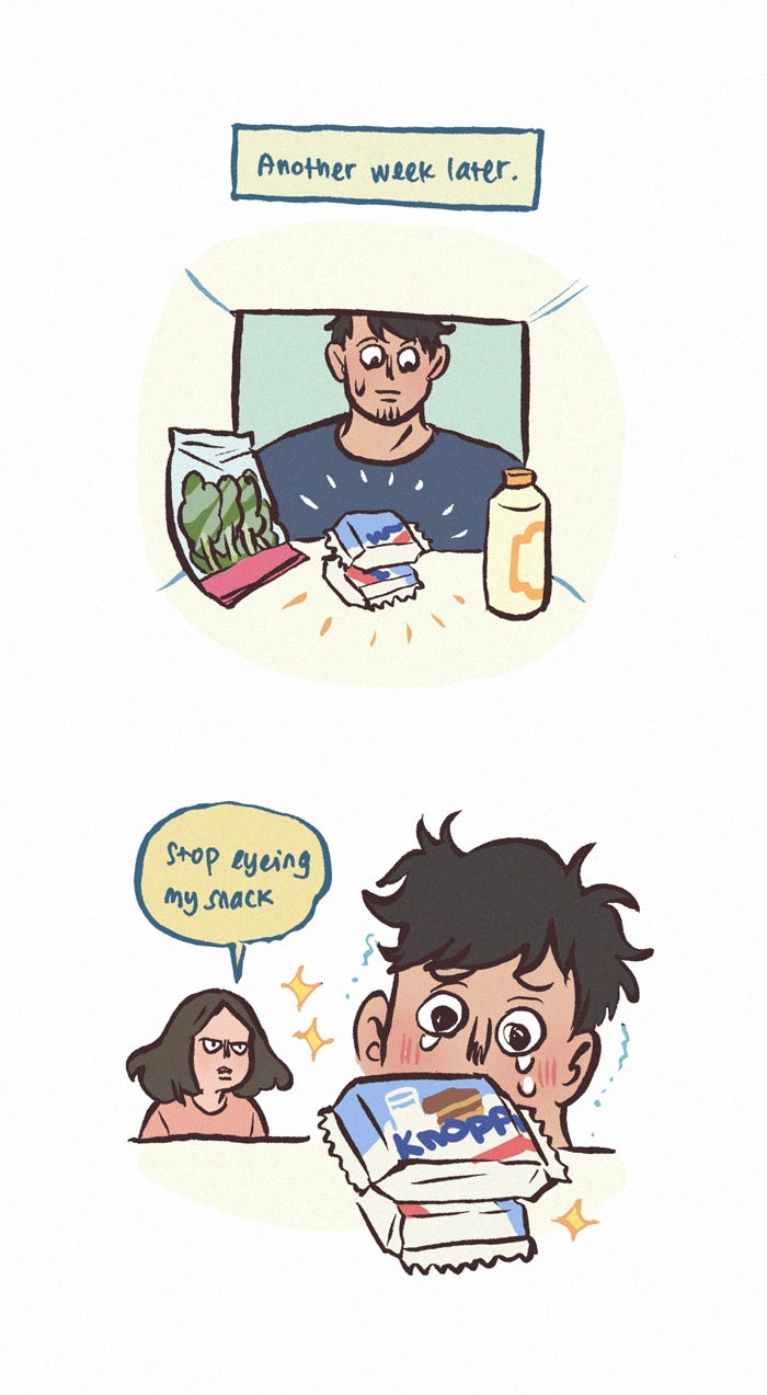 My Giant Nerd Boyfriend 1179: Snack Time page 9 - 