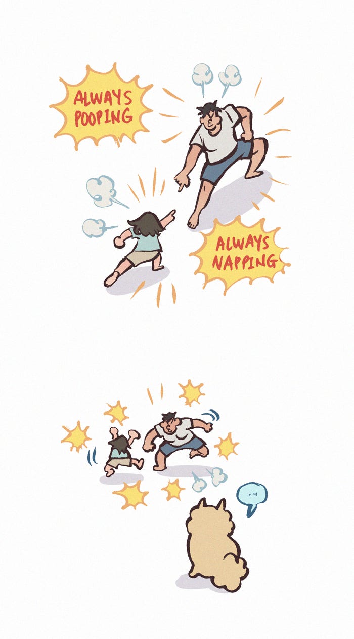 My Giant Nerd Boyfriend 1180: Nap page 12 - 