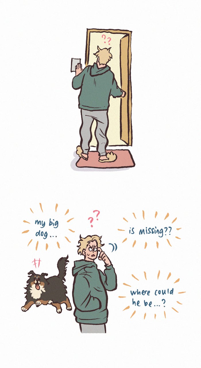 My Giant Nerd Boyfriend 1183: Snow Day page 3 - 