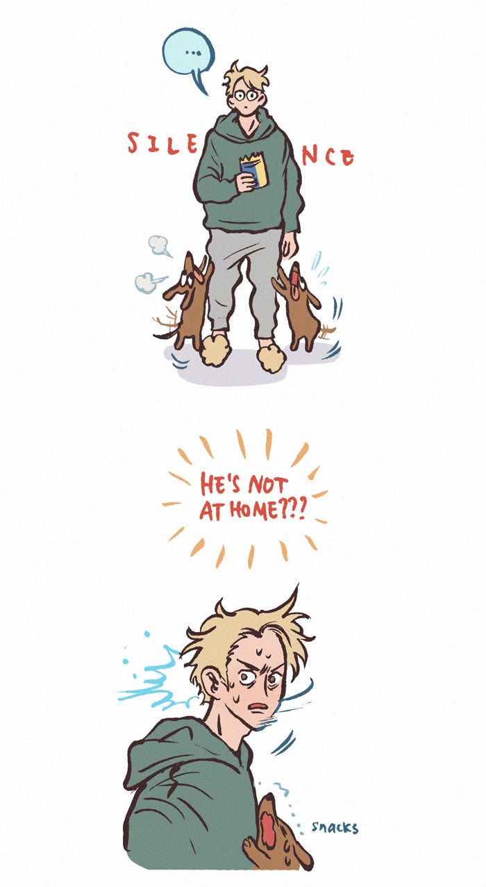My Giant Nerd Boyfriend 1183: Snow Day page 5 - 
