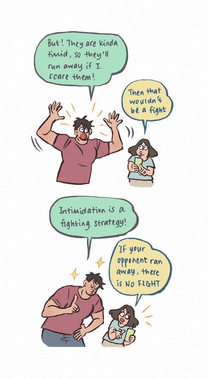 My Giant Nerd Boyfriend 1186: Questions page 5 - 