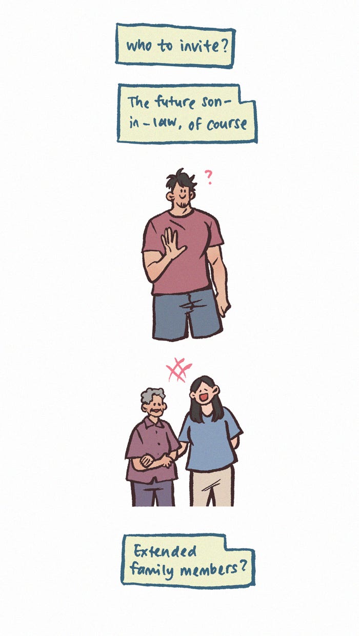 My Giant Nerd Boyfriend 1192: Reunion Dinner page 5 - 