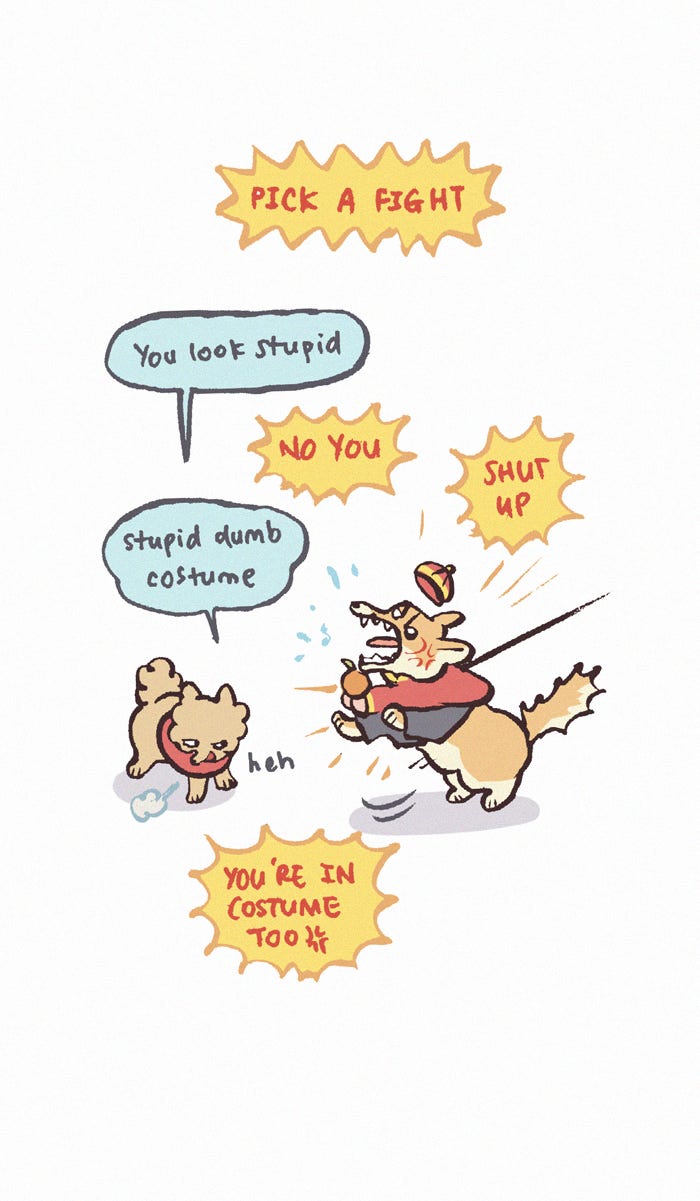 My Giant Nerd Boyfriend 1193: Doggy New Year page 9 - 