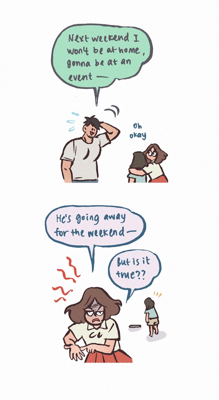 My Giant Nerd Boyfriend 1194: PMS page 10 - 
