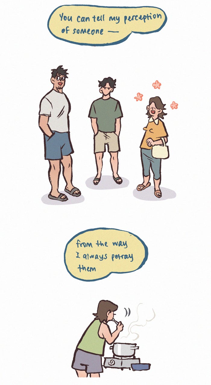 My Giant Nerd Boyfriend 1196: Perception page 6 - 