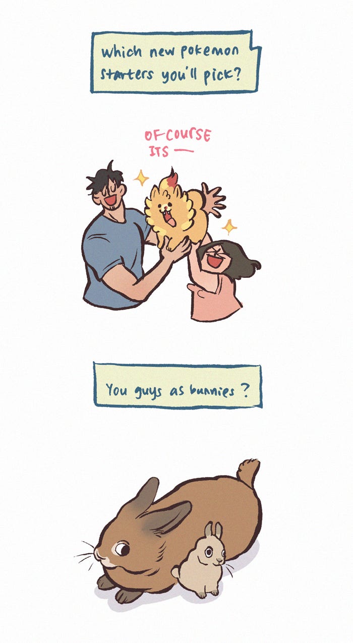 My Giant Nerd Boyfriend 1201: Q&A! page 6 - 
