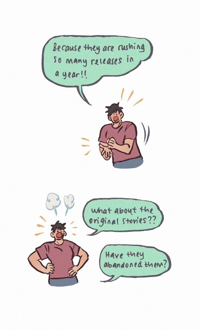 My Giant Nerd Boyfriend 1201: Q&A! page 10 - 