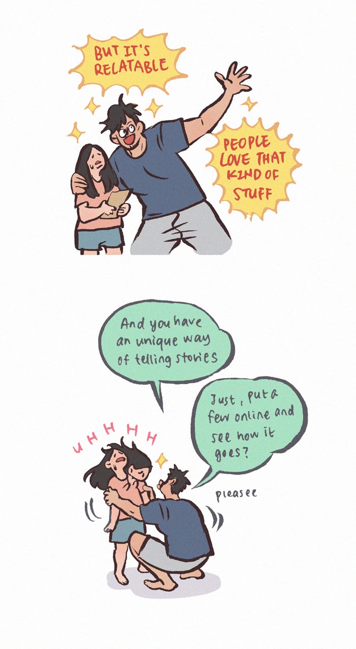 My Giant Nerd Boyfriend 1203: Victories page 4 - 