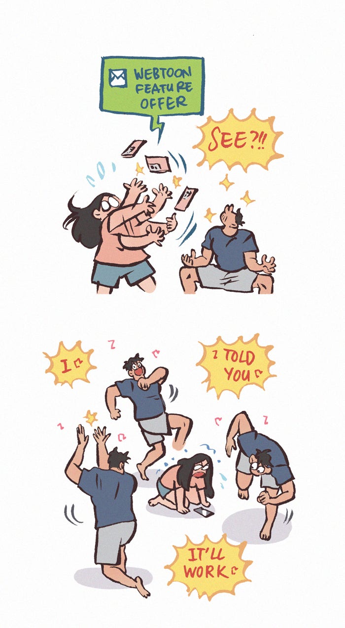 My Giant Nerd Boyfriend 1203: Victories page 5 - 