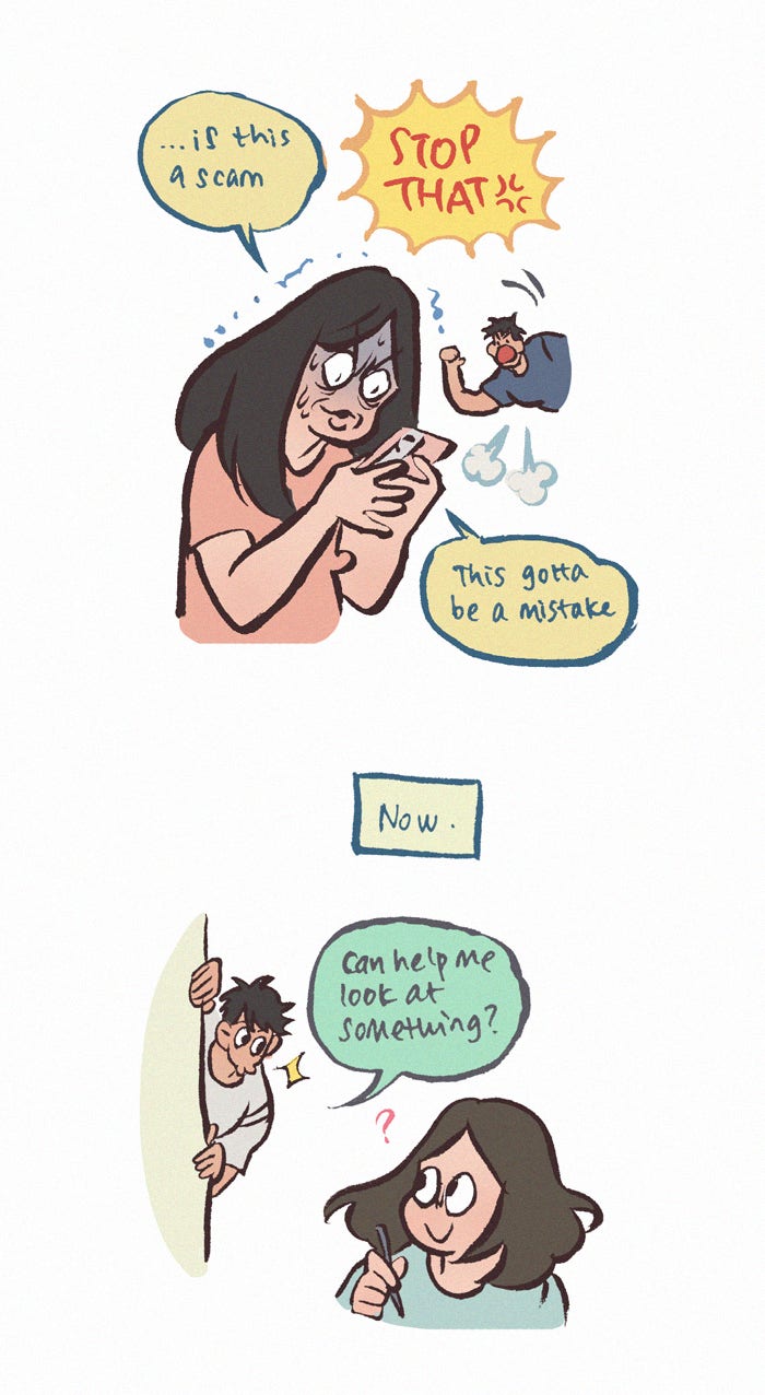 My Giant Nerd Boyfriend 1203: Victories page 6 - 