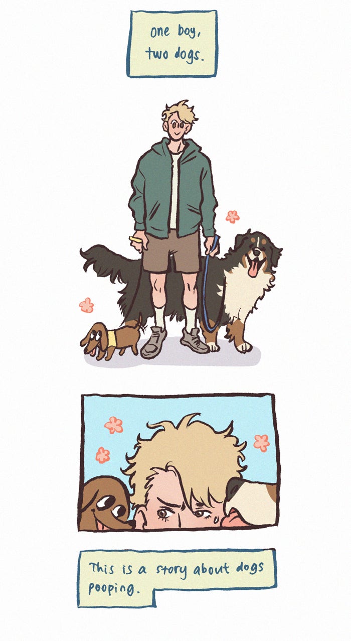My Giant Nerd Boyfriend 1204: Dog Timing page 2 - 