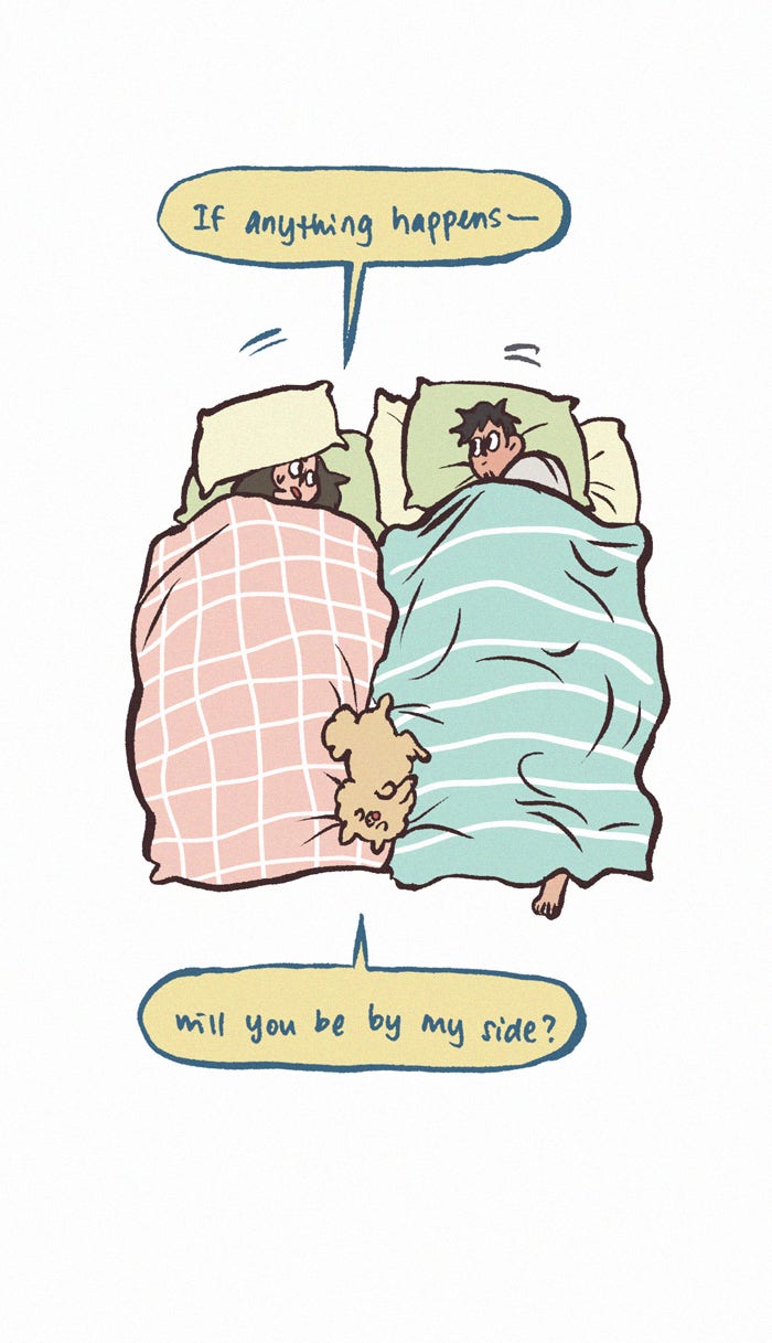 My Giant Nerd Boyfriend 1207: Panic page 10 - 