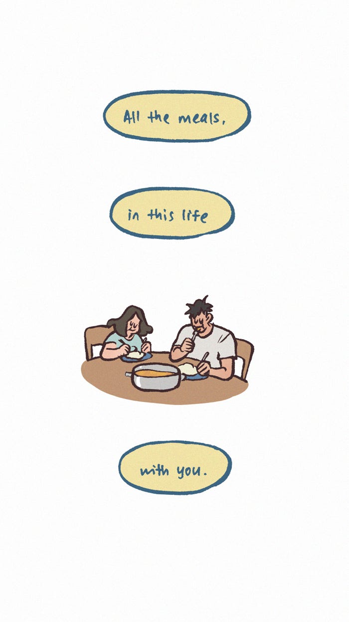 My Giant Nerd Boyfriend 1209: Meals page 12 - 