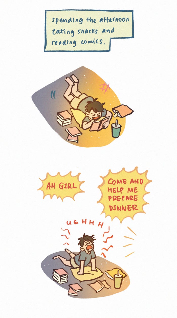 My Giant Nerd Boyfriend 1214: Golden Hour page 9 - 