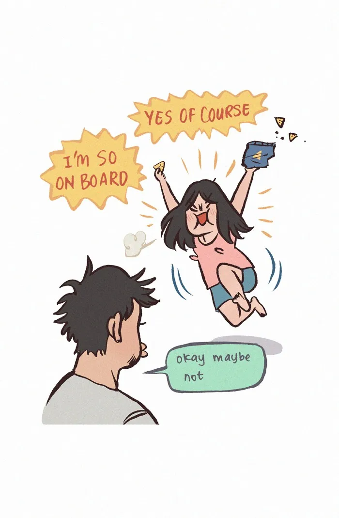 My Giant Nerd Boyfriend Chapter 327 page 6 - 
