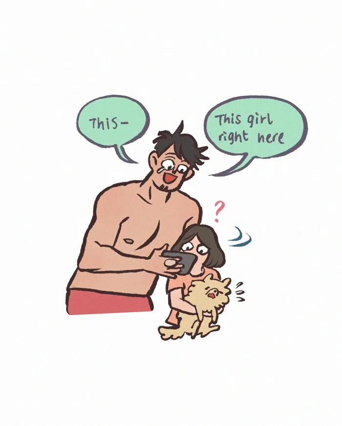 My Giant Nerd Boyfriend Chapter 434 page 7 - 