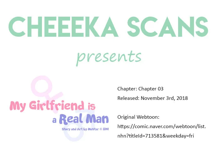 My Girlfriend Is a Real Man Chapter 3 page 1 - 