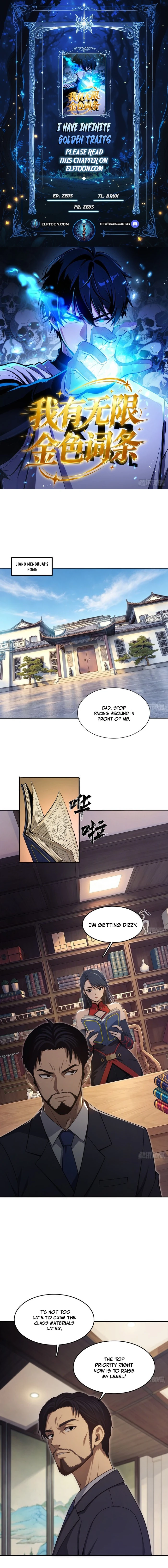 My Golden Traits Can Evolve Infinitely Chapter 4 page 1 - 