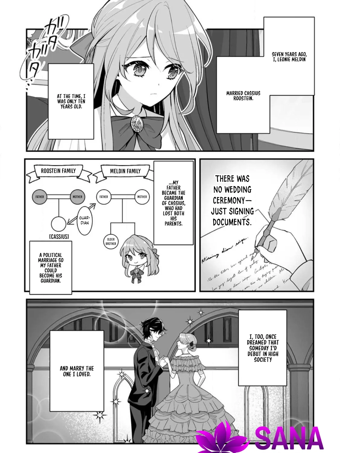 My Happy Contract Remarriage with the Ice Duke. Chapter 1 page 9 - 
