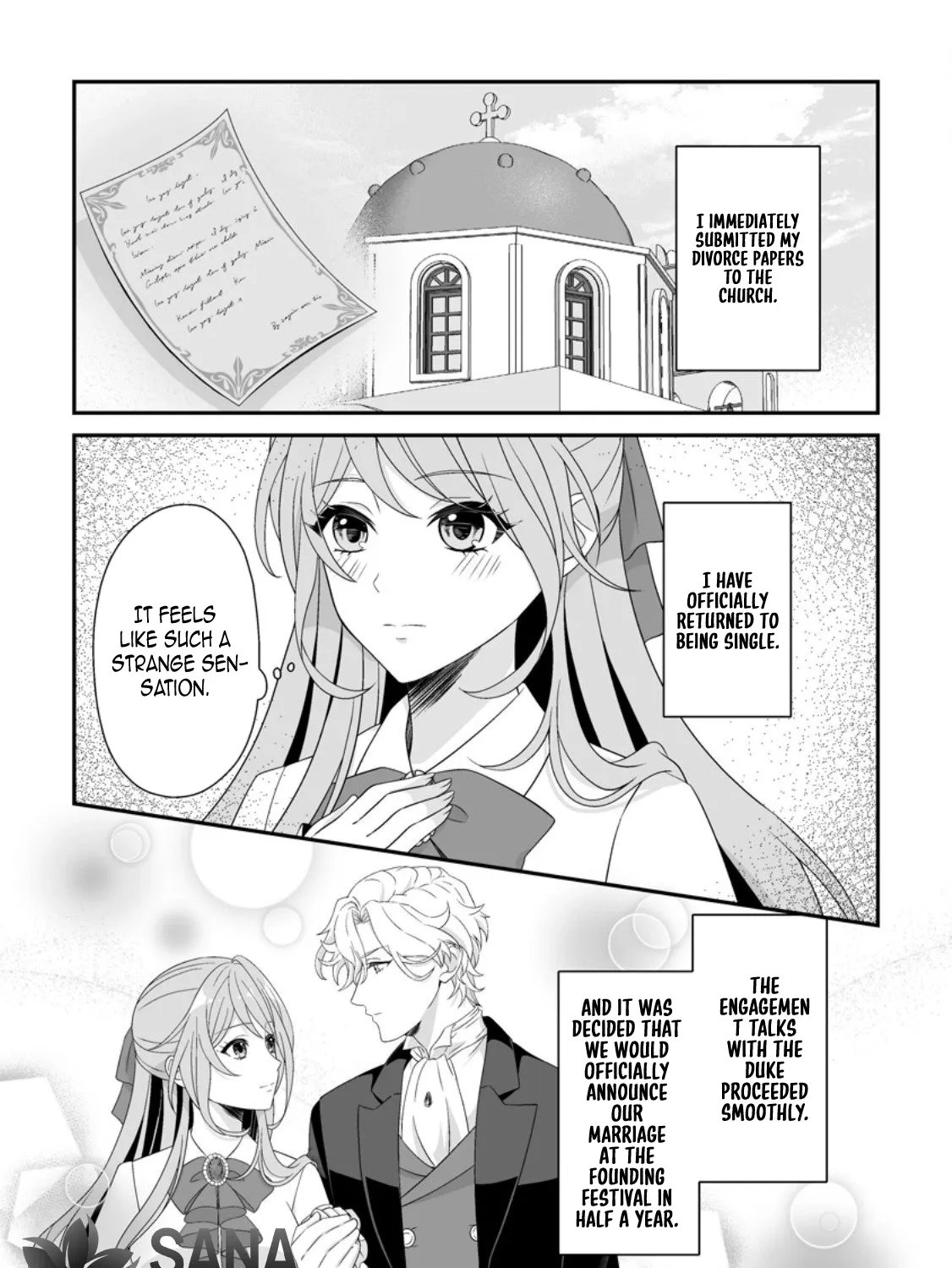 My Happy Contract Remarriage with the Ice Duke. Chapter 3 page 1 - 