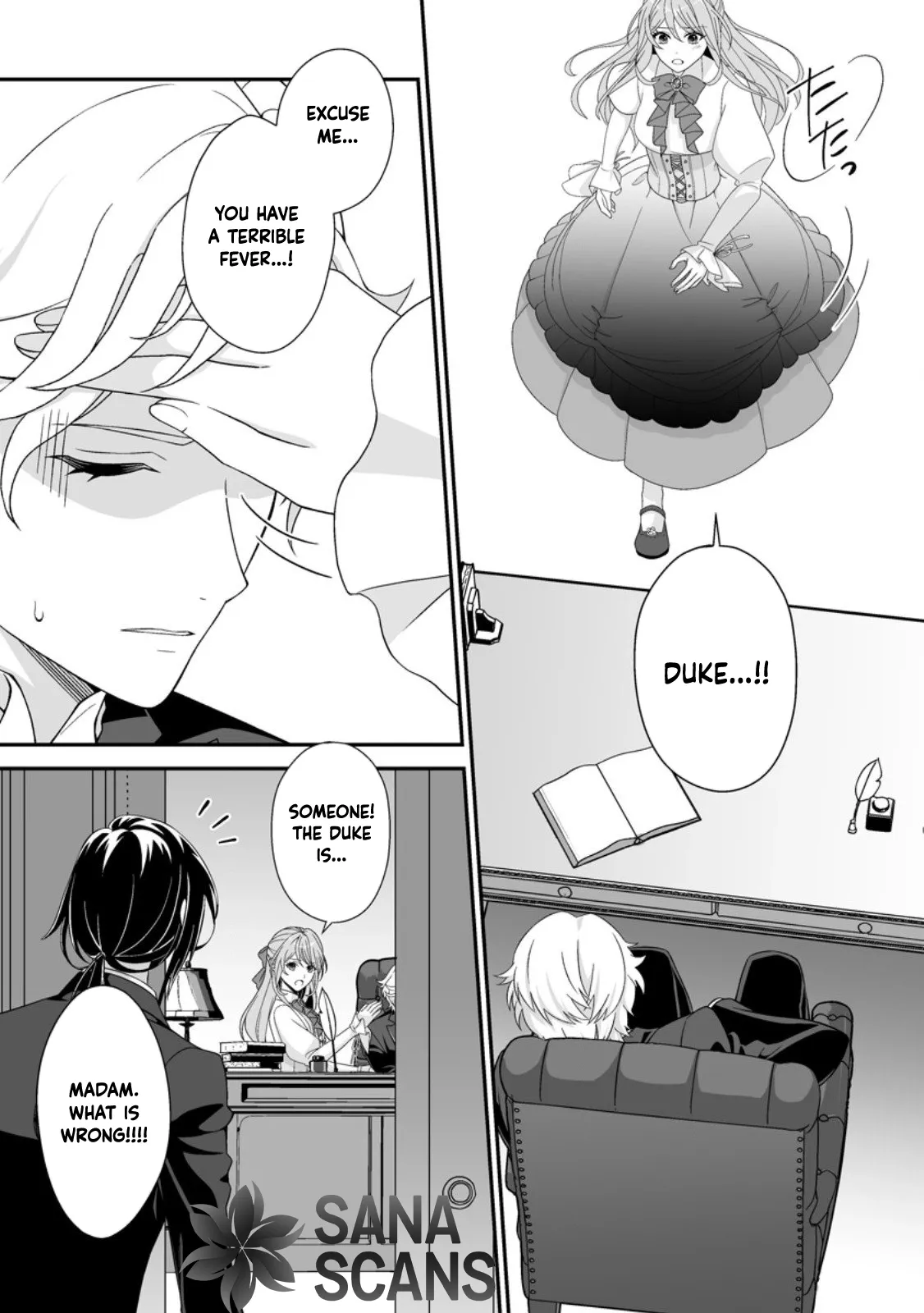My Happy Contract Remarriage with the Ice Duke. Chapter 4 page 1 - 
