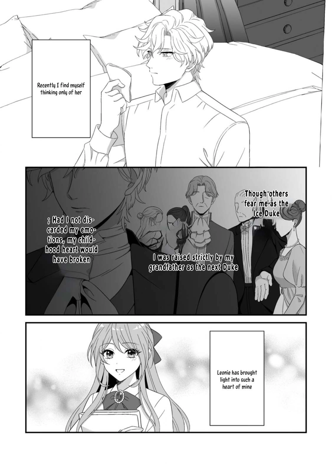 My Happy Contract Remarriage with the Ice Duke. Chapter 6 page 1 - 