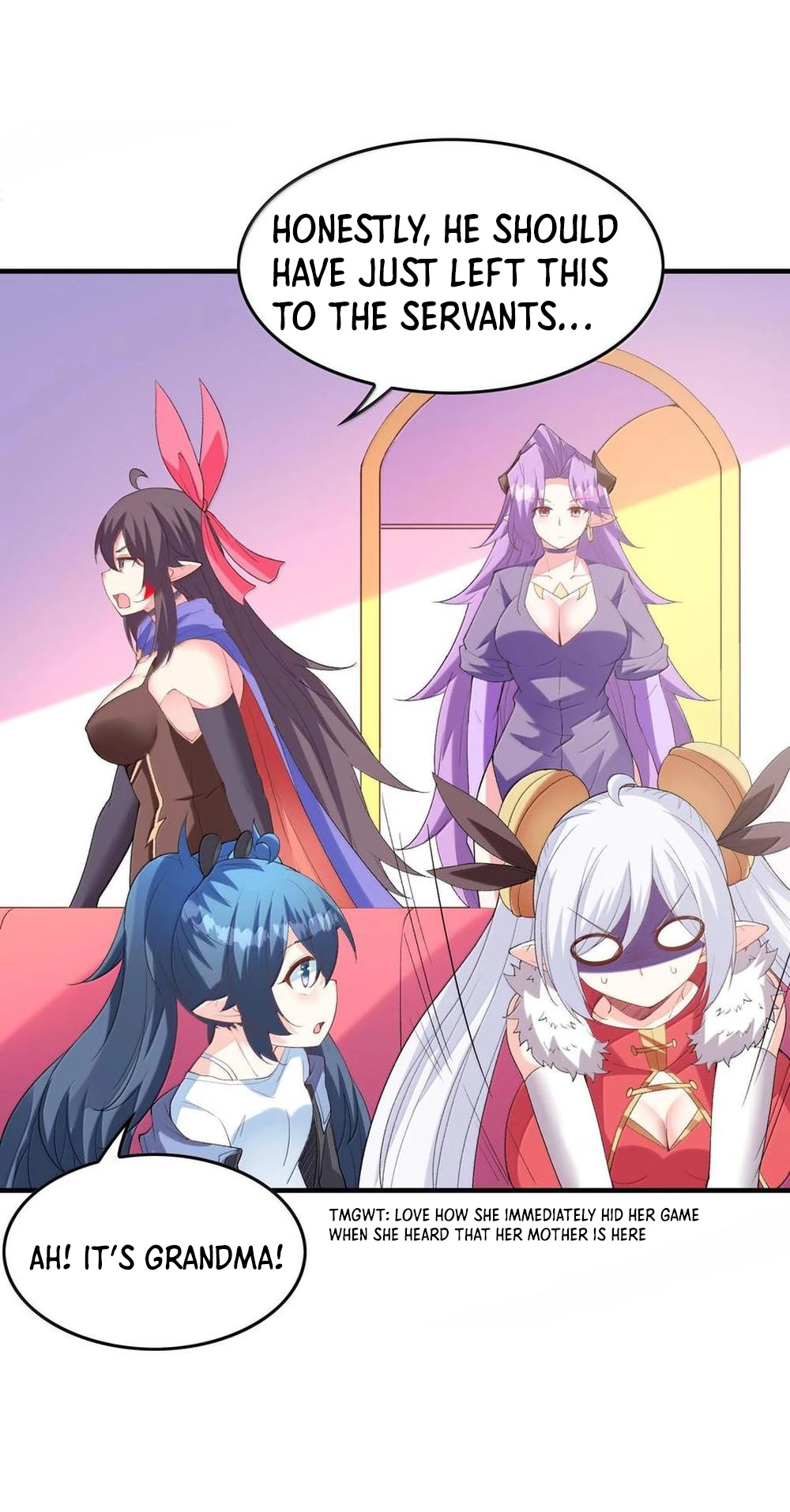 My Harem Is Entirely Female Demon Villains Chapter 157 page 19 - 