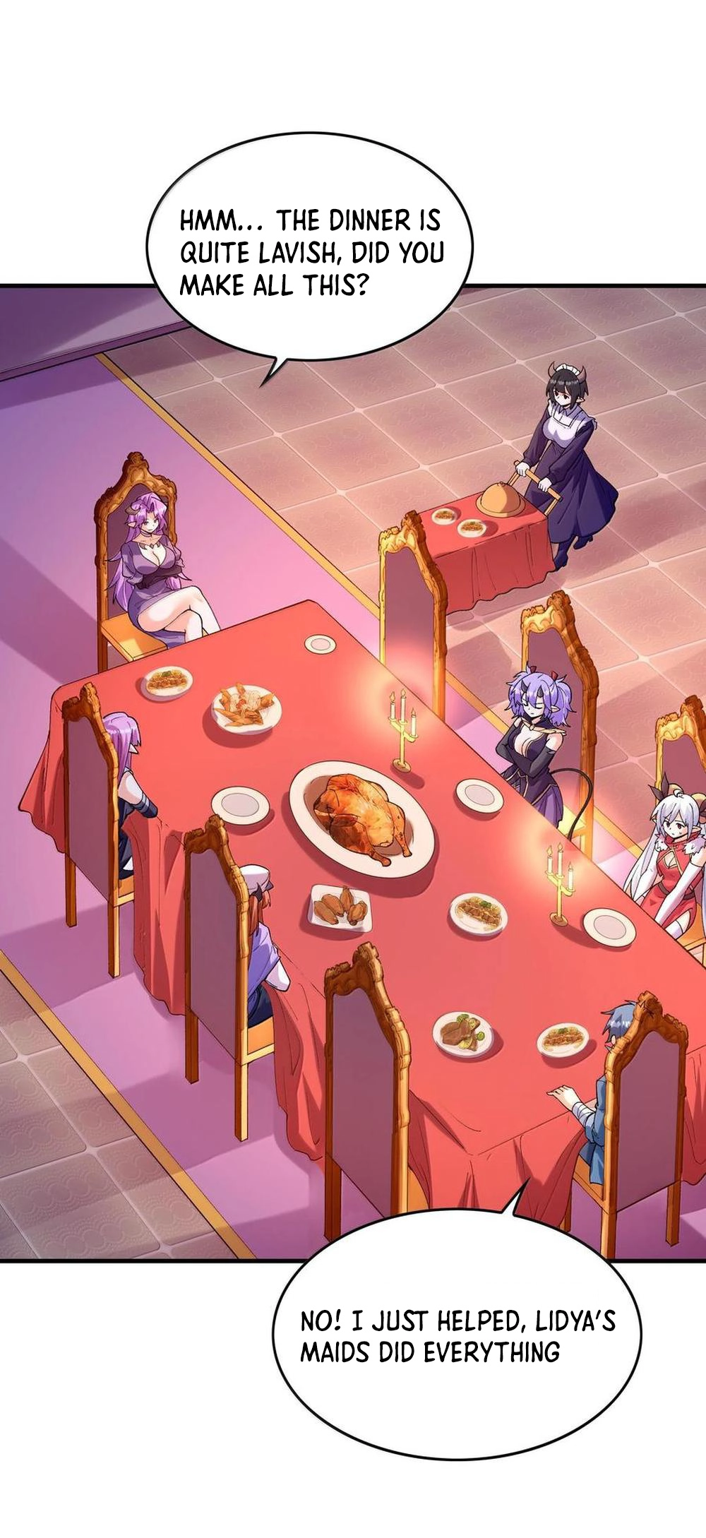 My Harem Is Entirely Female Demon Villains Chapter 157 page 47 - 