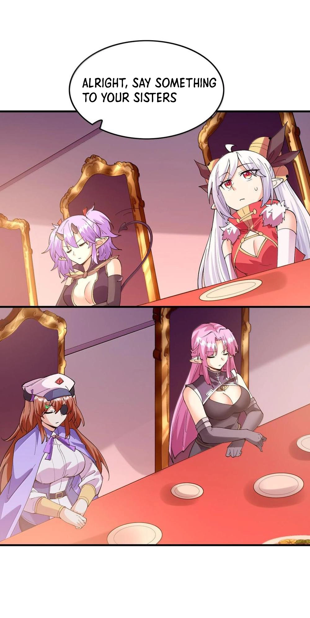 My Harem Is Entirely Female Demon Villains Chapter 157 page 55 - 