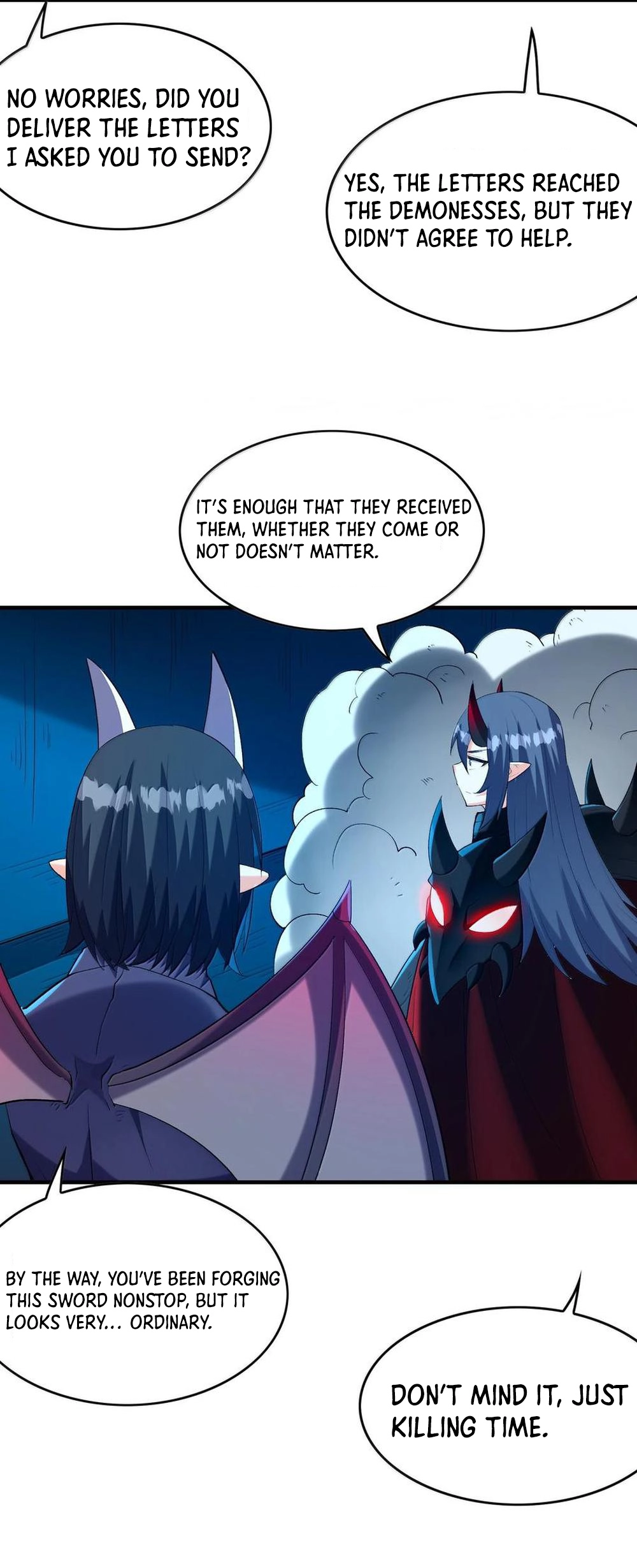 My Harem Is Entirely Female Demon Villains Chapter 165 page 49 - 