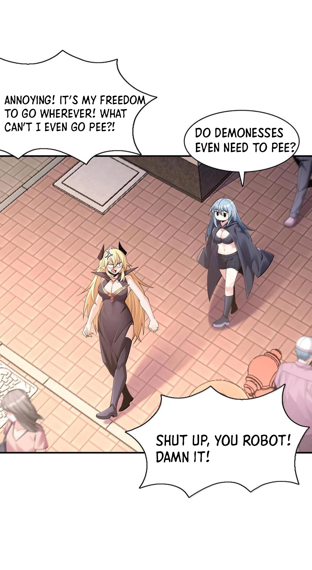 My Harem Is Entirely Female Demon Villains Chapter 170 page 17 - 