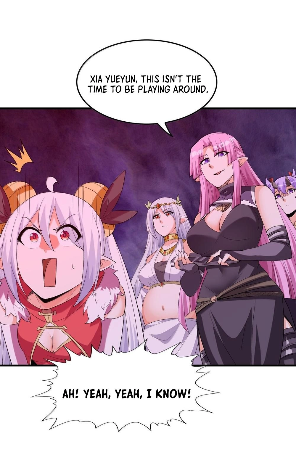 My Harem Is Entirely Female Demon Villains Chapter 184 page 42 - 