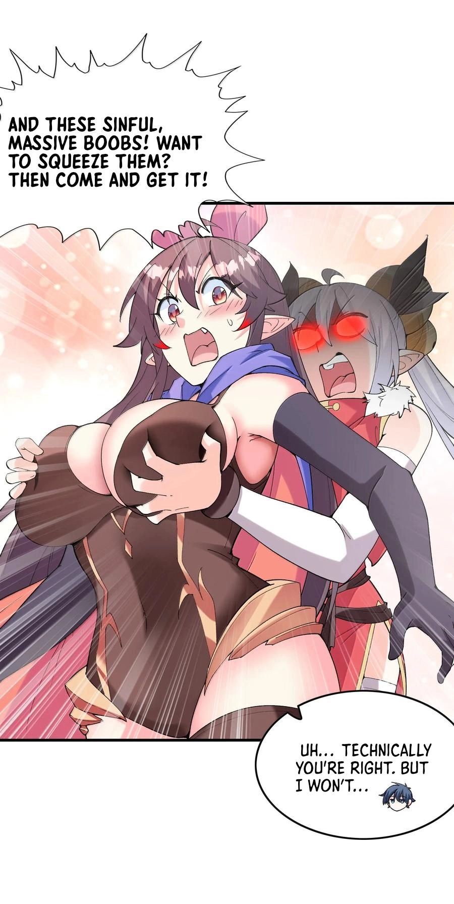 My Harem Is Entirely Female Demon Villains Chapter 186 page 27 - 