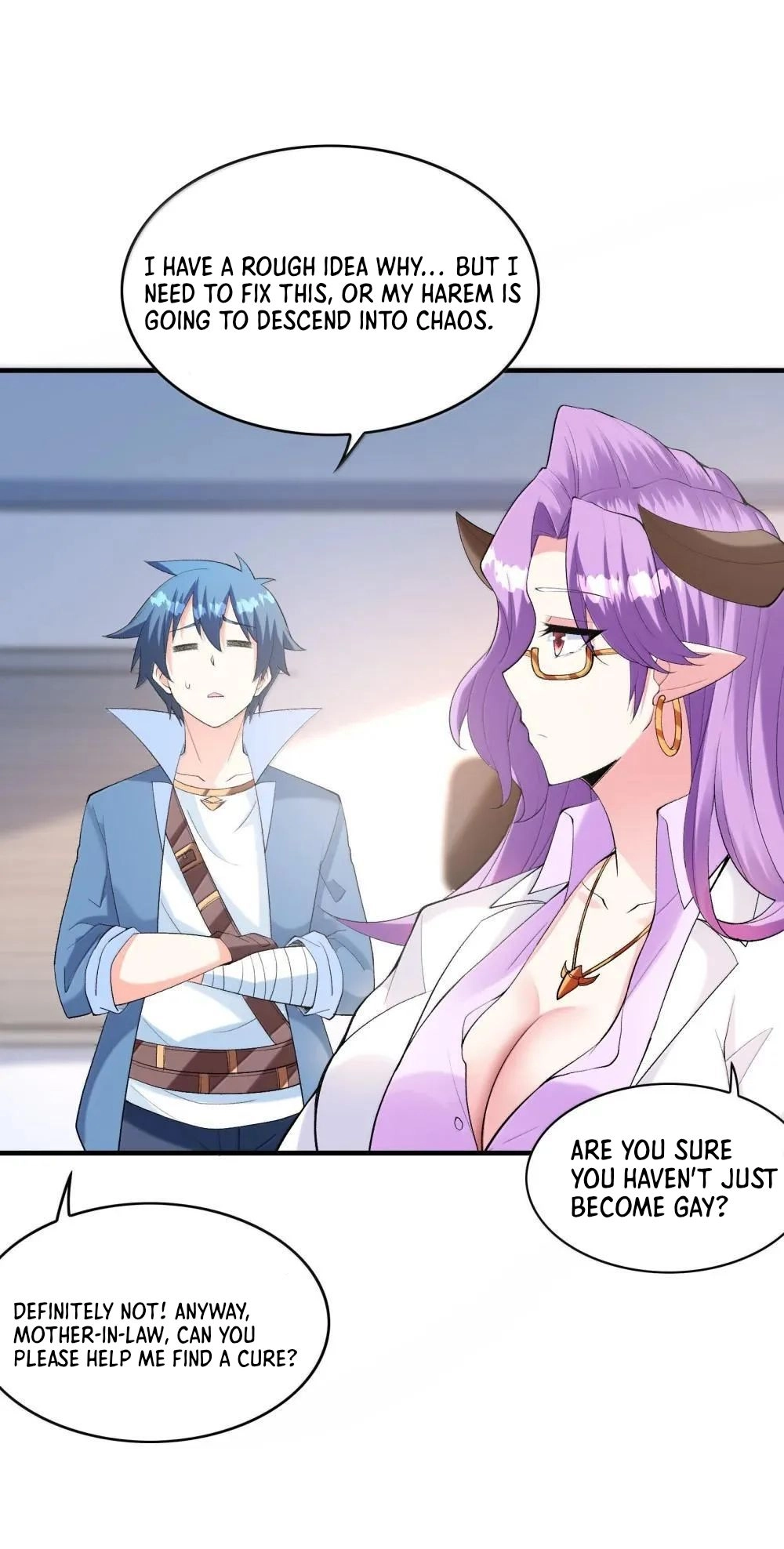 My Harem Is Entirely Female Demon Villains Chapter 187 page 5 - 