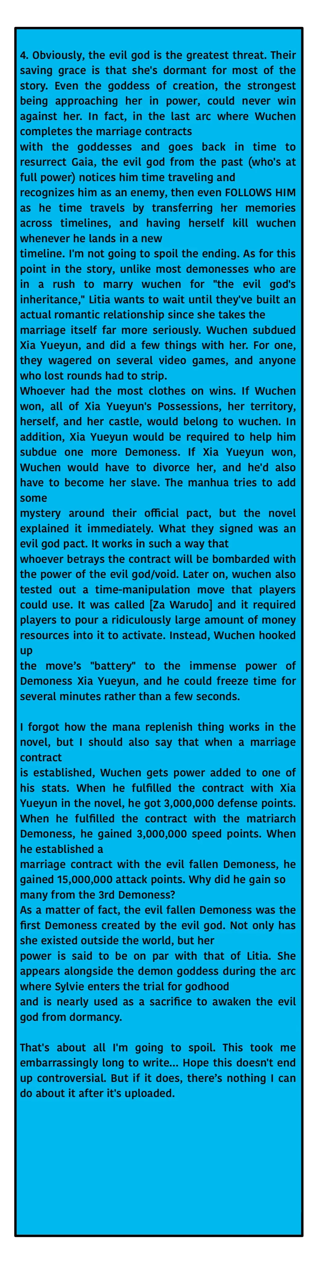 My Harem Is Entirely Female Demon Villains Chapter 26.5 page 6 - 