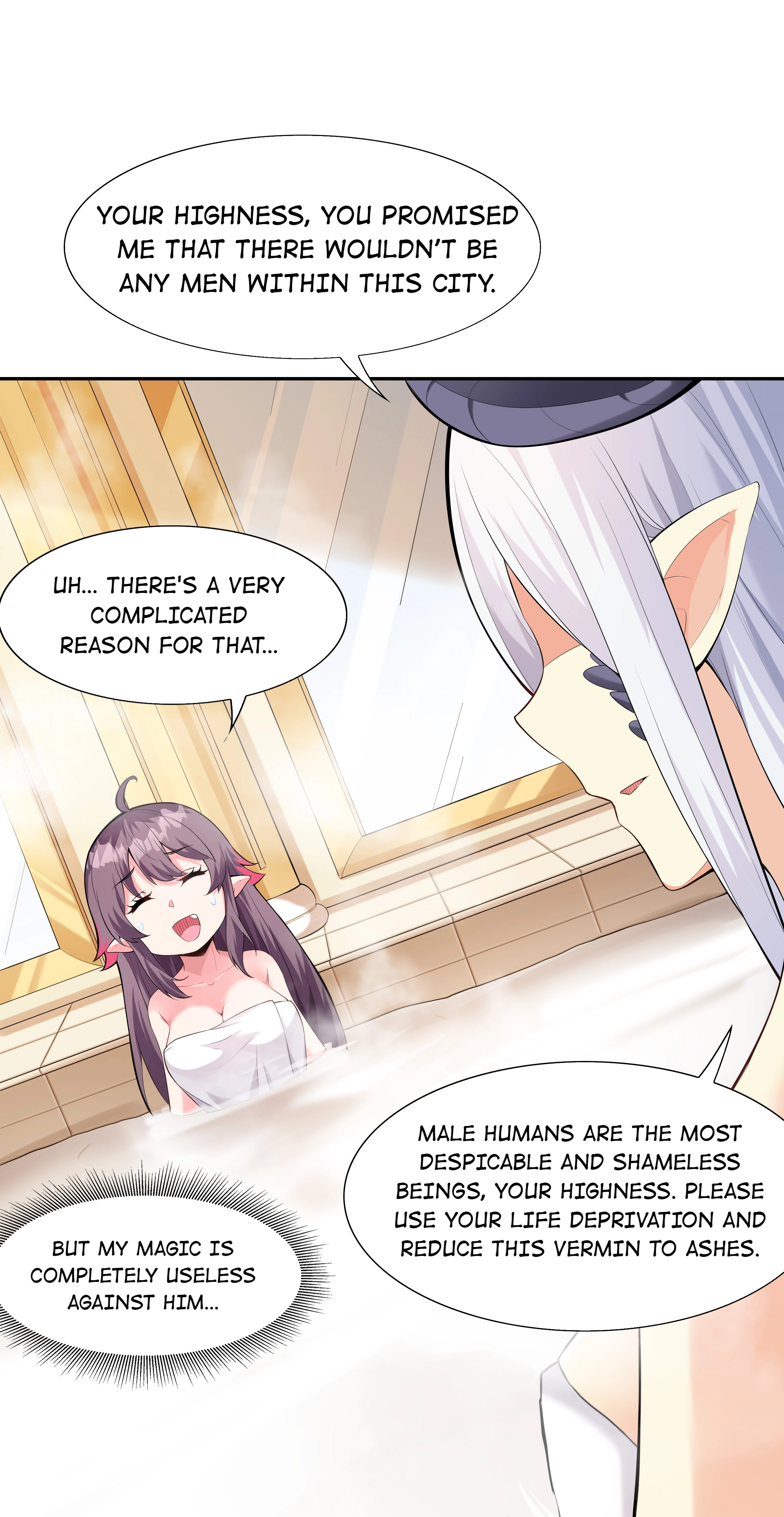 My Harem Is Entirely Female Demon Villains Chapter 4 page 9 - 