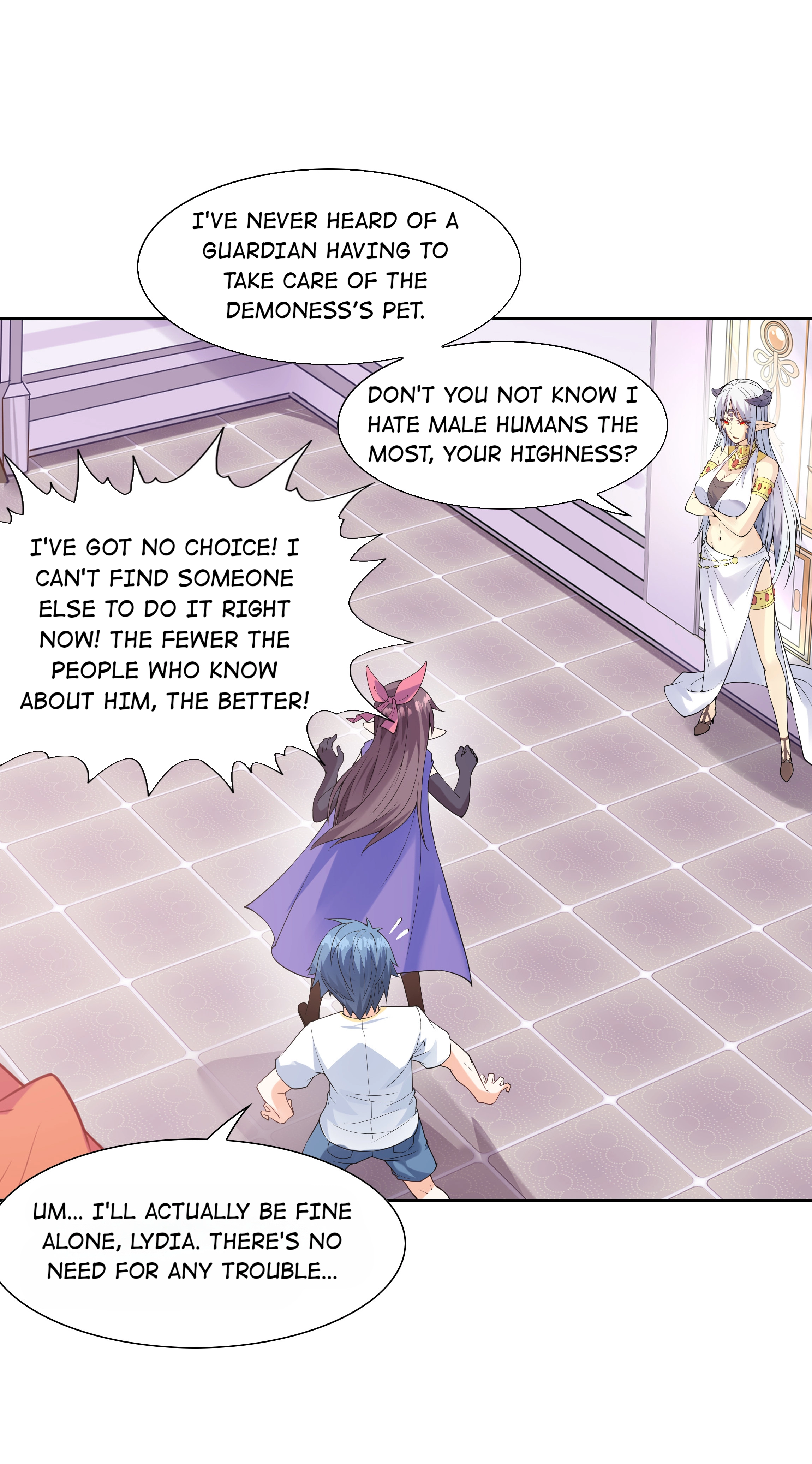 My Harem Is Entirely Female Demon Villains Chapter 7 page 72 - 