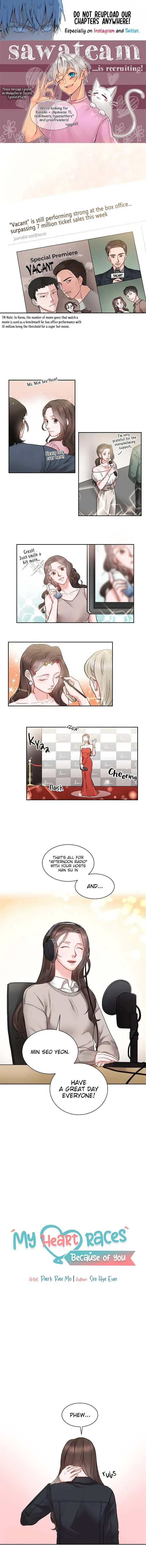 My Heart Races Because of You Chapter 10 page 1 - 