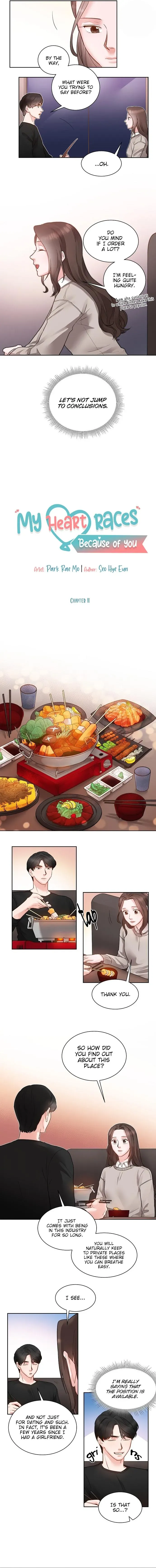 My Heart Races Because of You Chapter 11 page 2 - 