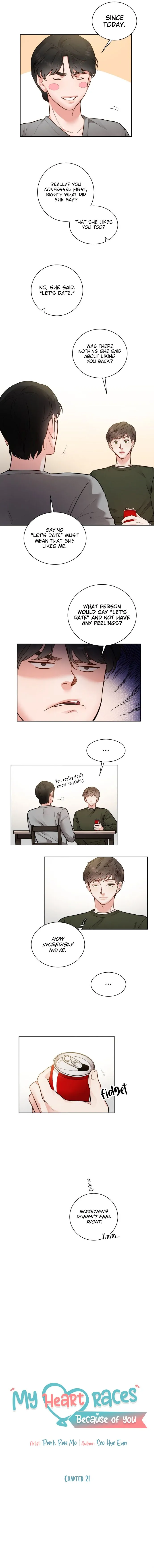 My Heart Races Because of You Chapter 21 page 6 - 
